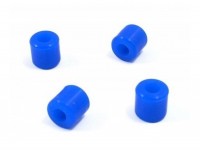 Башмак посадочный для вертолета, силикон, BL (7mm) (4) - GSC-HELI70-BL