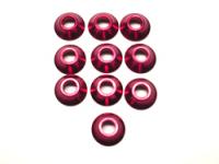 Шайбы 3mm Alu. Cone Linkage Spacer, Red (10) - GSC-L00130BR