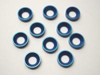 Шайба потайная 4 мм аннодированная, Blue (10) - GSC-W00120BL