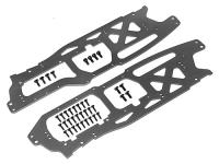 Пластины шасси 2.5mm (SAVAGE FLUX HP | GRAY) 2шт - HPI-100902