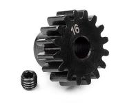 Шестерня ведущая 16T (шаг 1M | на вал 5mm ) стальная - HPI-100915