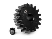 Шестерня ведущая 17T 1.0M (вал 5mm) стальная - HPI-100916