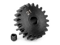 Шестерня ведущая 21T (шаг 1M | на вал 5mm ) стальная - HPI-100920