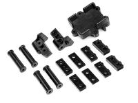 Детали крепления серво и транспондера (Steering Servo Mounts * Transponder Support) - HPI-101108
