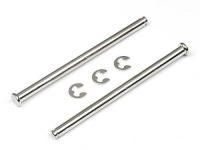 Оси передних рычагов 3x51.8mm (2шт) с фиксаторами - HPI-101299