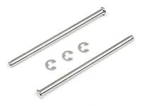 Оси задних рычагов внешние 3x56.3mm (2шт) с фиксаторами - HPI-101300