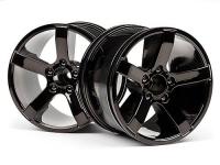 Диски трак 1|10 - Bullet MT Black Chrome (2шт) - HPI-101309