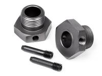Адаптеры колесные - 17mm (2шт) с фиксаторами - HPI-101340