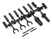 Детали амортизаторов + наконечники - SHOCK PARTS | ROD END SET - HPI-102820