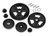 Шестерни дифференциала и редуктора - SPUR GEAR | DIFF GEAR SET (75T|87T|48P) - HPI-102822