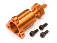 Ось колеса - ALUMINUM WHEEL HUB RIGHT (ORANGE) - HPI-102829