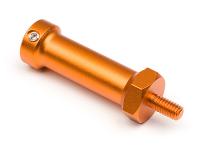 Ось колеса - ALUMINUM WHEEL HUB LEFT (ORANGE) - HPI-102830