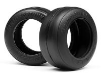 Шины 1|10 - F1 BRIDGESTONE HIGH GRIP FT01 SLICK M (FRONT) 2шт - HPI-103016