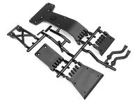 Детали бампера - SKID PLATE SET (набор) Blitz - HPI-103328