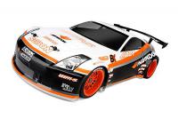 Кузов туринг 1:10 - NISSAN 350Z HANKOOK (200 мм) некрашеный - HPI-103886