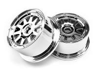 Диски SC 1|5 - TR-10 CHROME (120x65mm | -10mm OFFSET) 2шт - HPI-104977