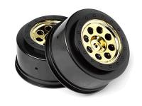 Диски SC 1|10 Blitz - MK.8 V2 GOLD (вынос 4.5mm) 2шт - HPI-106192
