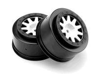 Диски SC 1|10 - MK.10 V2  WHITE (4.5mm OFFSET) (2шт) - HPI-106204