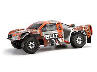 Кузов шорт 1:10 - SKORPION (BLACK|ORANGE|SILVER) окрашен - HPI-106216