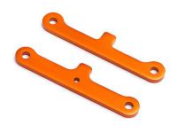 Распорки крепления осей рычагов (ORANGE) 2шт - HPI-106635
