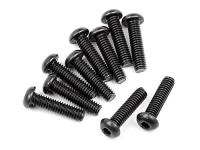 Винты BH M2.5x10mm (HEX SOCKET) 10шт - HPI-107373