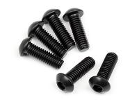 Винт HEX M6x18мм (6шт) - HPI-108709
