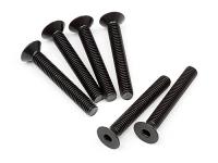Винт потайной HEX M5x35мм (6шт) - HPI-109068