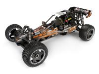 Кузов крашеный Baja 5 b (серый)  KARO (M.-GUNMETAL) 1:5 - HPI-110679
