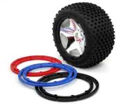 Кольца крепления шин на диски 1|5 (BLACK|For 2 WHEELS) - HPI-3241