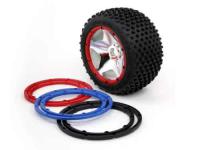 Кольца крепления шин на диски 1|5 (RED| For 2 Wheels) - HPI-3245