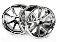 Диски трак 1|8 - BLAST CHROME (115x70MM 7INCH) 2шт - HPI-3257