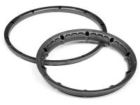 Кольца крепления шин на диски 1|5 Усиленные (GUNMETAL| 2компл) Baja5 - HPI-3273