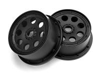 Диски колес багги 1|5 - OUTLAW BLACK (120x60mm|-4mm OFFSET| 2шт) - HPI-3331