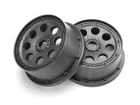 Диски 1|5 - OUTLAW WHEEL GUNMETAL (120x60мм|-4мм OFFSET|2шт) - HPI-3332