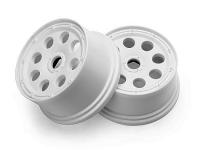 Диски трак 1|5 - OUTLAW WHITE (120x65mm|-10mm OFFSET|2шт) - HPI-3335