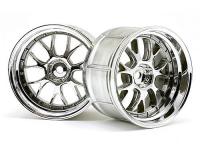 Диски туринг 1|10 - LP35 LM-R CHROME (вынос 9mm) 2шт - HPI-33461