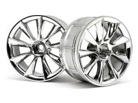 Диски туринг 1:10 - LP29 ATG RS8 CHROME (2шт) 29мм|3мм2 - HPI-33462