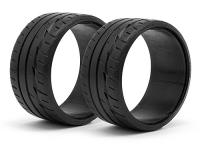 Шины дрифт 1|10 - LP32 T-DRIFT BRIDGESTONE POTENZA RE-11 (2шт) - HPI-33469
