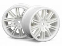 Диски туринг 1|10 - 10 SPOKE MOTOR SPORT 26MM БЕЛЫЕ (2шт) - HPI-3770
