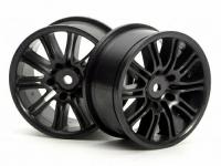Диски туринг 1|10 - 10 SPOKE MOTOR SPORT 26MM BLACK (2шт) - HPI-3771