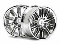 Диски 1|10 - 10 SPOKE MOTOR SPORT 26MM CHROME (2шт) - HPI-3772