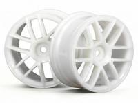 Диски туринг 1|10 - SPLIT 6 WHEEL 26MM WHITE (2шт) - HPI-3795