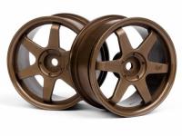 Диски 1|10 - TE37 26мм BRONZE (0мм OFFSET) - HPI-3838