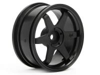 Диски 1|10 - TE37 26MM BLACK (3MM OFFSET) 2шт - HPI-3841