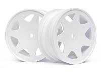 Диски багги 1|10 - ULTRA 7 WHITE 30mm (2шт) - HPI-3862
