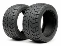 Шины багги 1|5 - TARMAC BUSTER  M (170x80mm| АСФАЛЬТ) 2шт - HPI-4840