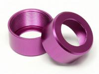 Гайки крышек амортизаторов (PURPLE|2шт) - HPI-61327