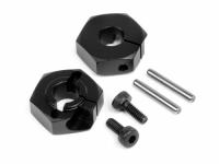 Хаб задний HEX (CLAMP TYPE| BLACK| 2шт) - HPI-61475