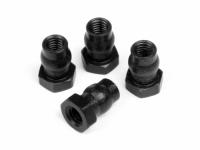 Верхние опоры амортизаторов 4.8x8мм (Black|Hard Anodized|4шт) - HPI-61485