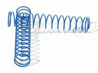 Пружины 14x80x1.1 - 15 витков (BLUE) 2шт - HPI-6593